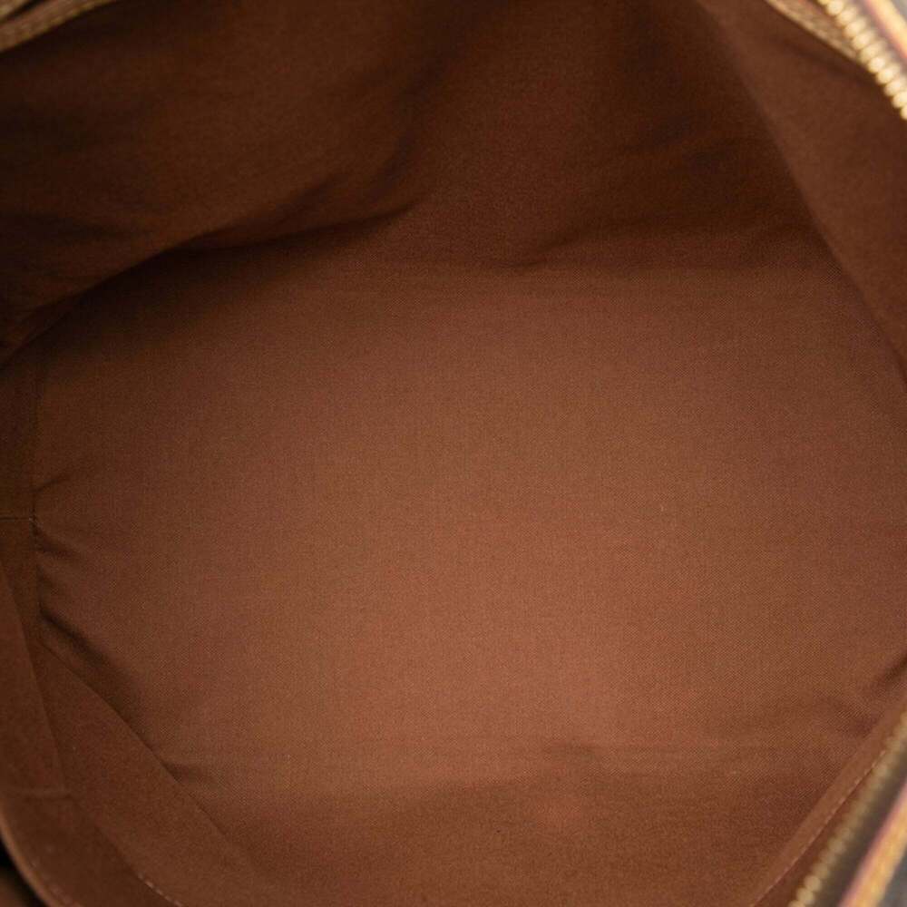 LOUIS VUITTON Authentic Brown Monogram Leather Shoulder Bag - Picture 4 of 6